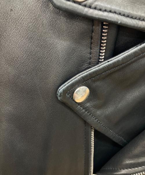 VOGUISH（ボーギッシュ）VOGUISH (ボーギッシュ) カウレザーダブルライダースジャケット ブラック サイズ:Ｍの古着・服飾アイテム