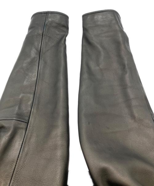 VOGUISH（ボーギッシュ）VOGUISH (ボーギッシュ) カウレザーダブルライダースジャケット ブラック サイズ:Ｍの古着・服飾アイテム