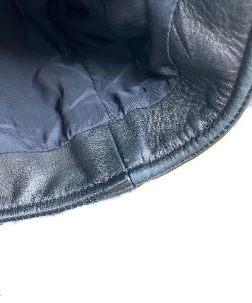 VOGUISH（ボーギッシュ）VOGUISH (ボーギッシュ) カウレザーダブルライダースジャケット ブラック サイズ:Ｍの古着・服飾アイテム