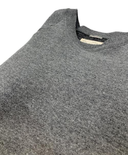 77circa（ナナナナサーカ）77circa (ナナナナサーカ) 切替リメイククルーネックスウェット グレー サイズ:不明の古着・服飾アイテム