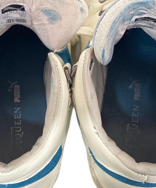 ALEXANDER McQUEEN（アレキサンダーマックイーン）ALEXANDER McQUEEN (アレキサンダーマックイーン) PUMA (プーマ) ストリート クライム 3 ミッド ウィンター ホワイト ハイカットスニーカー ホワイト サイズ:27の古着・服飾アイテム