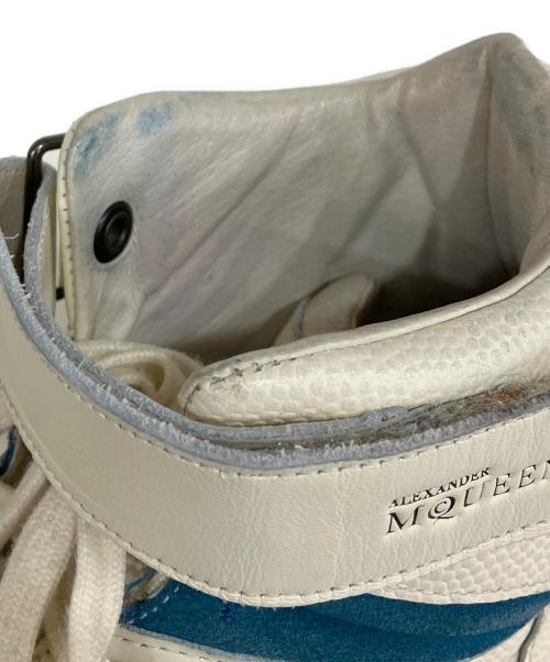 ALEXANDER McQUEEN（アレキサンダーマックイーン）ALEXANDER McQUEEN (アレキサンダーマックイーン) PUMA (プーマ) ストリート クライム 3 ミッド ウィンター ホワイト ハイカットスニーカー ホワイト サイズ:27の古着・服飾アイテム