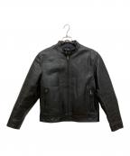 GAPギャップ）の古着「00’s OLD シングルレザージャケット」｜ブラック