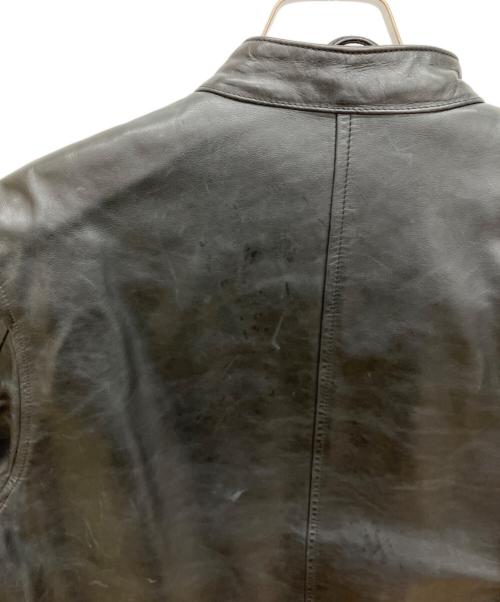 GAP（ギャップ）GAP (ギャップ)  00’s OLD シングルレザージャケット ブラック サイズ:XSの古着・服飾アイテム