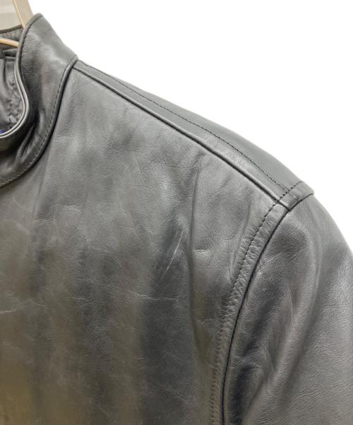 GAP（ギャップ）GAP (ギャップ)  00’s OLD シングルレザージャケット ブラック サイズ:XSの古着・服飾アイテム