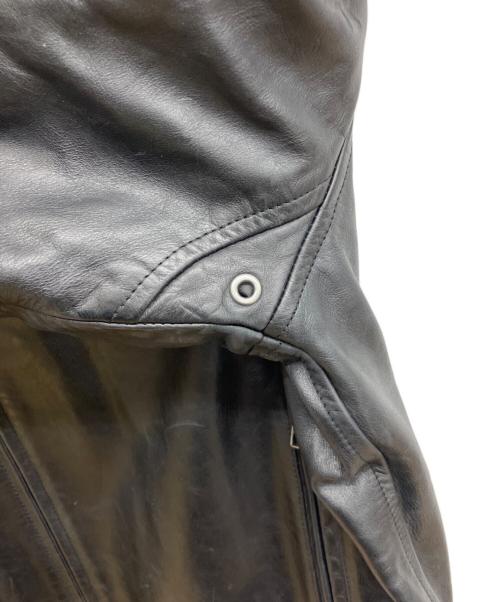 GAP（ギャップ）GAP (ギャップ)  00’s OLD シングルレザージャケット ブラック サイズ:XSの古着・服飾アイテム