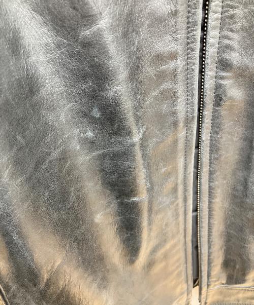 GAP（ギャップ）GAP (ギャップ)  00Ｓ OLD シングルレザージャケット  ブラック サイズ:Sの古着・服飾アイテム