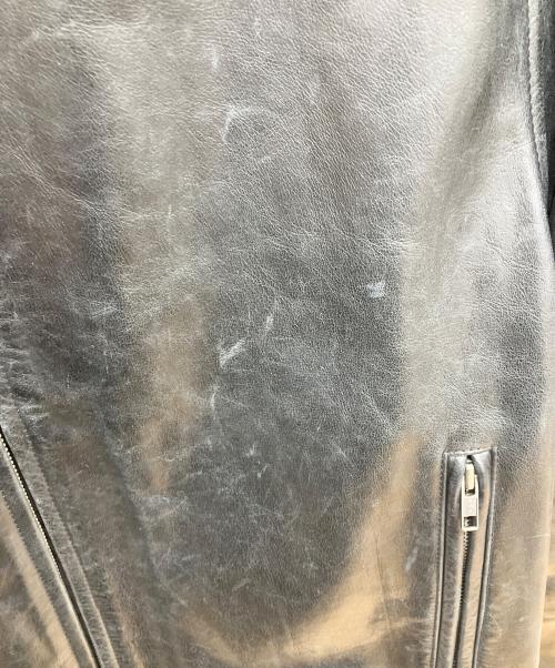 GAP（ギャップ）GAP (ギャップ)  00Ｓ OLD シングルレザージャケット  ブラック サイズ:Sの古着・服飾アイテム