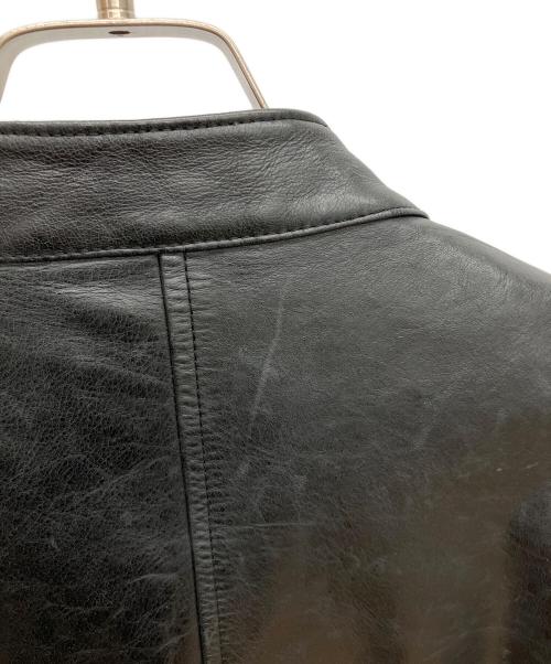GAP（ギャップ）GAP (ギャップ)  00Ｓ OLD シングルレザージャケット  ブラック サイズ:Sの古着・服飾アイテム