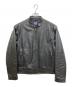 GAP（ギャップ）の古着「 00Ｓ OLD シングルレザージャケット 」｜ブラック