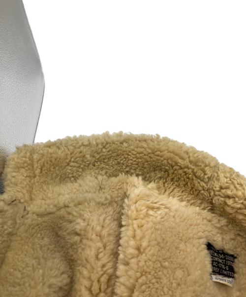 AVIREX（アヴィレックス）AVIREX (アヴィレックス) TYPEB-9 ムートンジャケット　フライトジャケット ブラウン サイズ:38の古着・服飾アイテム