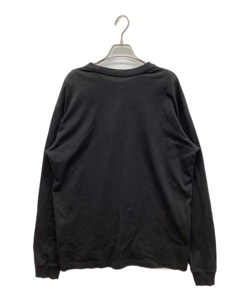 COACH（コーチ）COACH (コーチ) シグネチャー ロング スリーブ Tシャツ ブラック サイズ:Ｓの古着・服飾アイテム