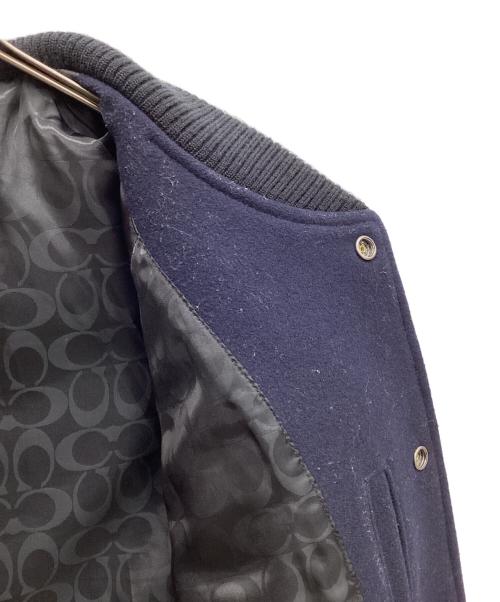 COACH（コーチ）COACH (コーチ) ヴァーシティ ジャケット　スタジャン ネイビー サイズ:Mの古着・服飾アイテム