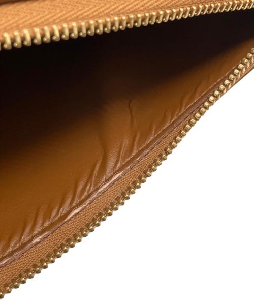 LOUIS VUITTON（ルイ ヴィトン）LOUIS VUITTON (ルイ ヴィトン) モノグラムヴェルニ レキシトン アクセサリーポーチ　ハンドバッグ ブロンズの古着・服飾アイテム
