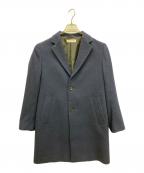 BEAUTY&YOUTHビューティーアンドユース）の古着「ソリッド メルトン チェスターコート」｜ネイビー