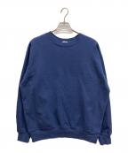 H BEAUTY&YOUTHエイチ ビューティー&ユース）の古着「クラシック スウェットクルーネック」｜ネイビー