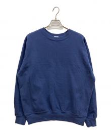 H BEAUTY&YOUTH（エイチ ビューティー&ユース）の古着「クラシック スウェットクルーネック」｜ネイビー