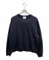 UNITED ARROWS & SONS（ユナイテッドアローズ アンド サンズ）の古着「ストレッチクルーネックスウェットシャツ」｜ブラック