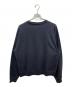 UNITED ARROWS & SONS (ユナイテッドアローズ アンド サンズ) ストレッチクルーネックスウェットシャツ ブラック サイズ:XL：4000円