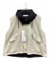 VACHEMENT（ヴァシュモン）の古着「リサイクルシェルタフタ × ボアベスト」｜アイボリー×ブラック