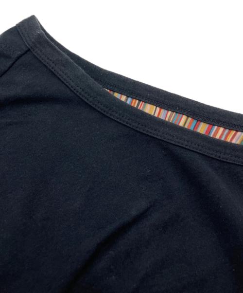 PAUL SMITH（ポールスミス）PAUL SMITH (ポールスミス) クリスタルラビット刺繍カットソー　ロングスリーブTシャツ ブラック サイズ:Lの古着・服飾アイテム