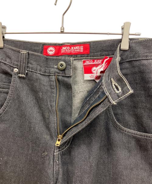 JNCO JEANS（ジェーエヌシーオー ジーンズ）JNCO JEANS (ジェーエヌシーオー ジーンズ) バギーデニムパンツ ブラック サイズ:81cm w31の古着・服飾アイテム