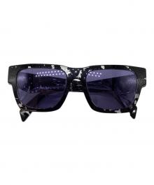 PRADA（プラダ）の古着「シンボルサングラス」｜ブラック×パープル