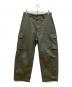 CORNIER（コルニエ）の古着「COTTON M-47 CARGO PANTS　コットンM-47カーゴパンツ」｜カーキ
