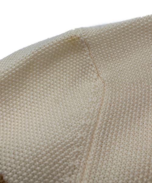 GRAN SASSO（グランサッソ）GRAN SASSO (グランサッソ) タートルネックボーダーニット ベージュ サイズ:不明の古着・服飾アイテム