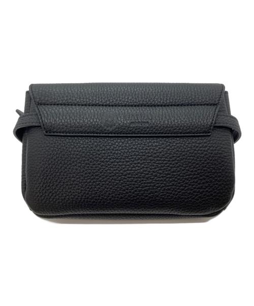 GANZO（ガンゾ）GANZO (ガンゾ) フレンチカーフミニショルダーバッグ ブラックの古着・服飾アイテム