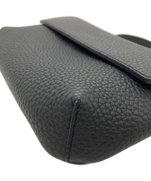 GANZO（ガンゾ）GANZO (ガンゾ) フレンチカーフミニショルダーバッグ ブラックの古着・服飾アイテム