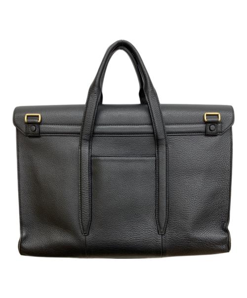 ETiAM（エティアム）ETiAM (エティアム) シュリンクフラップブリーフケース ブラックの古着・服飾アイテム