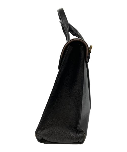 ETiAM（エティアム）ETiAM (エティアム) シュリンクフラップブリーフケース ブラックの古着・服飾アイテム