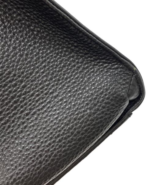 ETiAM（エティアム）ETiAM (エティアム) シュリンクフラップブリーフケース ブラックの古着・服飾アイテム