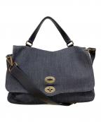 zanellatoザネラート）の古着「ポスティーナ デニム2WAYショルダーバッグ」｜インディゴ