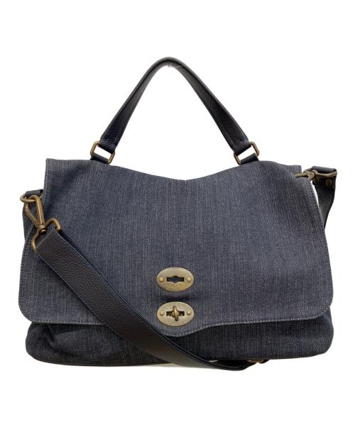 zanellato（ザネラート）zanellato (ザネラート) ポスティーナ デニム2WAYショルダーバッグ インディゴの古着・服飾アイテム