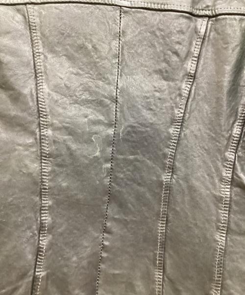 GIORGIO BRATO（ジョルジョブラッド）GIORGIO BRATO (ジョルジョブラッド) 裏ボアシープスキン2Bレザージャケット ブラック サイズ:SIZE 42の古着・服飾アイテム