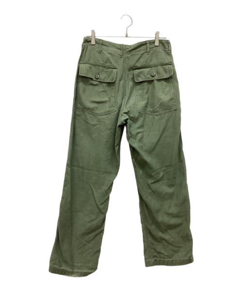 US ARMY（ユーエスアーミー）US ARMY (ユーエスアーミー) ベイカーパンツ　ファティーグパンツ カーキ サイズ:32の古着・服飾アイテム