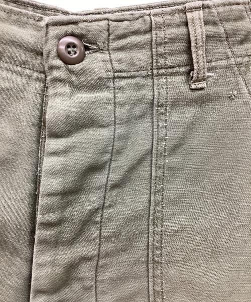 US ARMY（ユーエスアーミー）US ARMY (ユーエスアーミー) ベイカーパンツ　ファティーグパンツ カーキ サイズ:32の古着・服飾アイテム