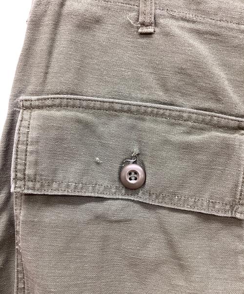 US ARMY（ユーエスアーミー）US ARMY (ユーエスアーミー) ベイカーパンツ　ファティーグパンツ カーキ サイズ:32の古着・服飾アイテム