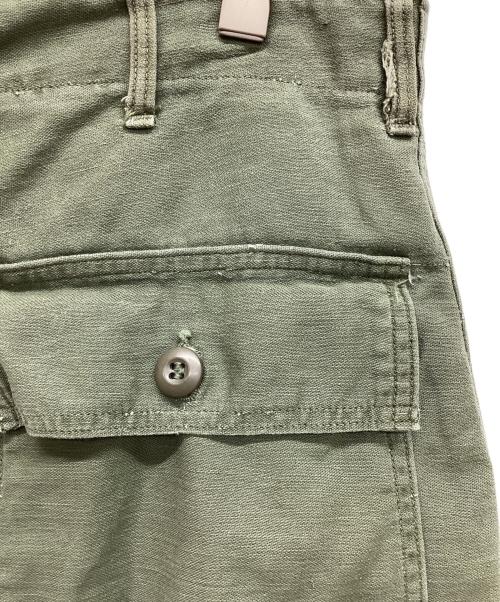 US ARMY（ユーエスアーミー）US ARMY (ユーエスアーミー) ベイカーパンツ　ファティーグパンツ カーキ サイズ:32の古着・服飾アイテム
