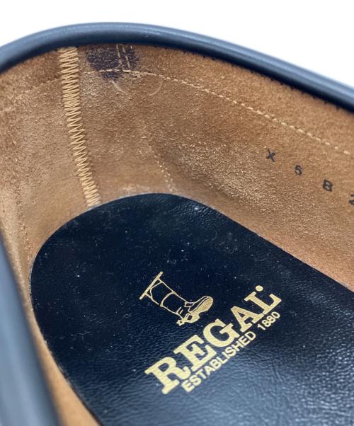 REGAL（リーガル）REGAL (リーガル) コインローファー ブラック サイズ:26.5の古着・服飾アイテム