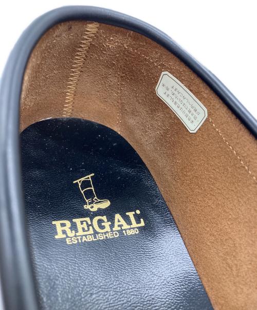 REGAL（リーガル）REGAL (リーガル) コインローファー ブラック サイズ:26.5の古着・服飾アイテム