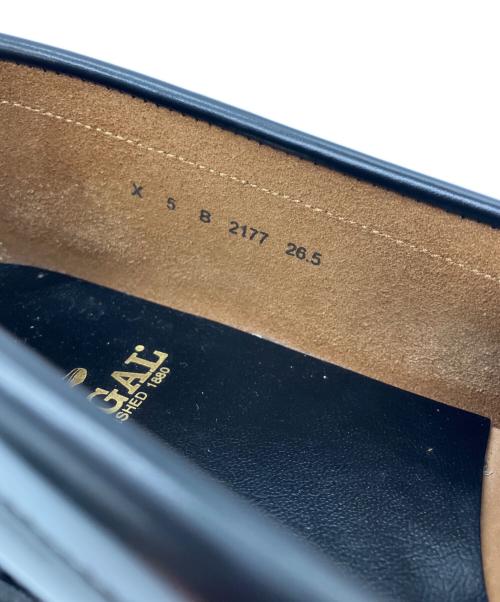 REGAL（リーガル）REGAL (リーガル) コインローファー ブラック サイズ:26.5の古着・服飾アイテム