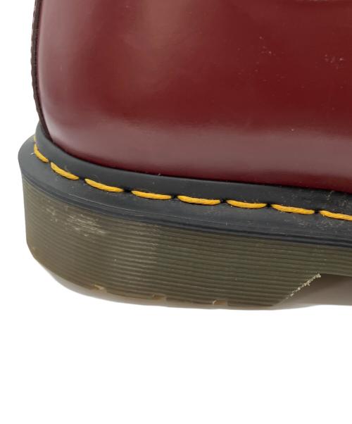 Dr.Martens（ドクターマーチン）Dr.Martens (ドクターマーチン) 3ホールシューズ レッド サイズ:UK8の古着・服飾アイテム