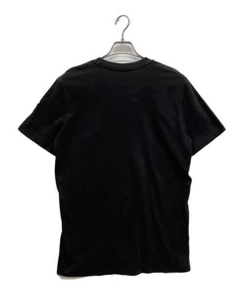 MONCLER（モンクレール）MONCLER (モンクレール) フロントロゴワッペンTシャツ ブラック サイズ:Mの古着・服飾アイテム