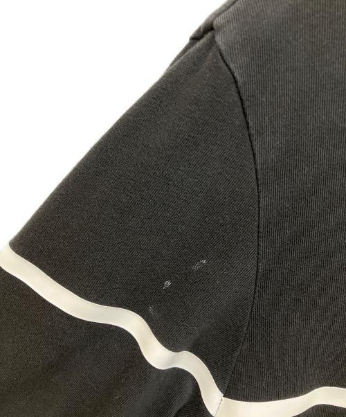 MONCLER（モンクレール）MONCLER (モンクレール) 22AW ロゴプリント コットン ロングスリーブ Tシャツ　LS T-SHIRT ブラック サイズ:Ｓの古着・服飾アイテム