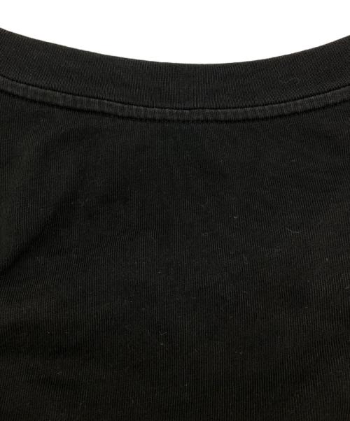 MONCLER（モンクレール）MONCLER (モンクレール) 22AW ロゴプリント コットン ロングスリーブ Tシャツ　LS T-SHIRT ブラック サイズ:Ｓの古着・服飾アイテム