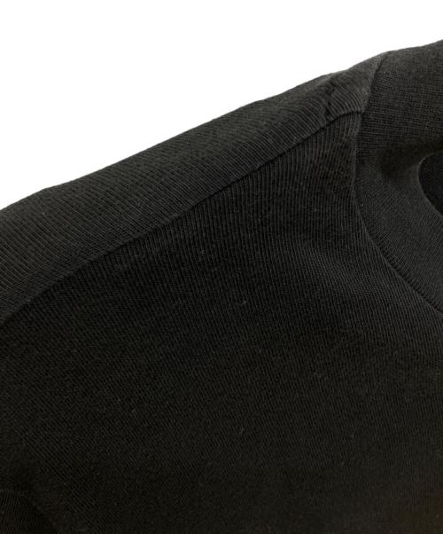 MONCLER（モンクレール）MONCLER (モンクレール) 22AW ロゴプリント コットン ロングスリーブ Tシャツ　LS T-SHIRT ブラック サイズ:Ｓの古着・服飾アイテム