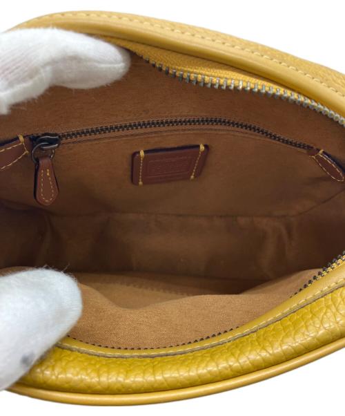 COACH（コーチ）COACH (コーチ) カメラバッグ イエローの古着・服飾アイテム